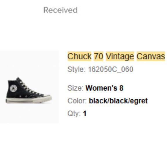 Converse Chuck 70 Vintage Canvas - Picture 1 of 1